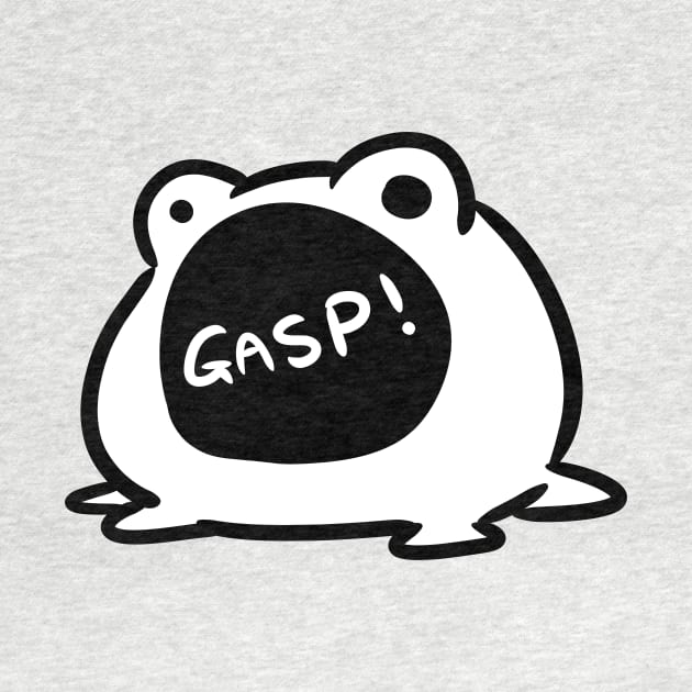 Gasp Frog by Jossly_Draws